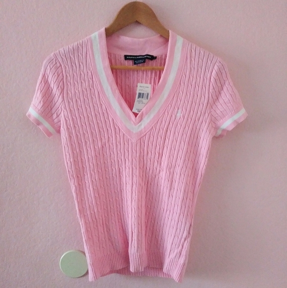 Ralph Lauren Sweaters - Pink Knit Top